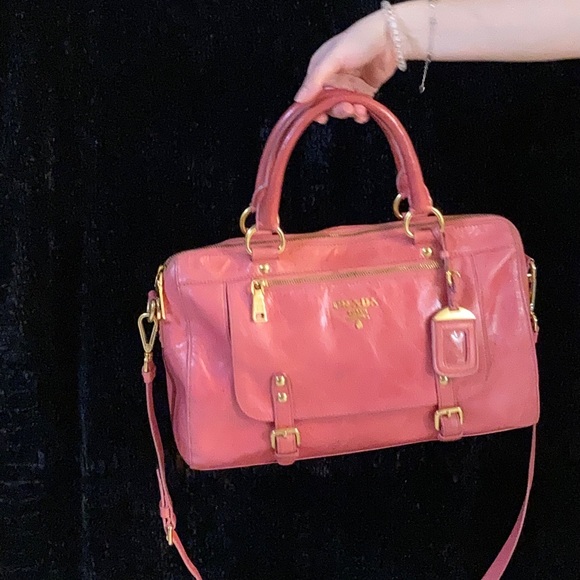 Prada Leather 2 Way Tote Bag - Picture 6 of 14